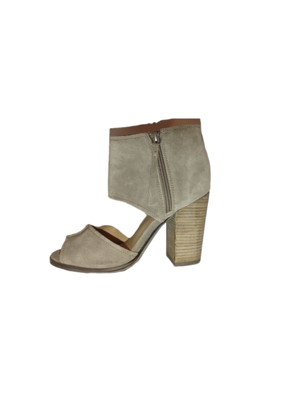 Kelsi Dagger Brooklyn Gala Suede Peep Toes Size 7.5